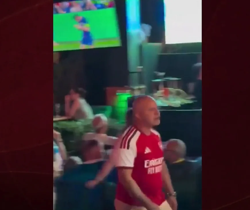 Şampiyonlar Ligi Finali Sonrası Fethiye’de Kavga! Taraftarlar Birbirine Girdi